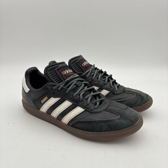 Adidas Samba Classic Black Gum Sneakers Shoes Men\'s 9.5 Streetwear main image 9
